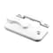 Prime-Line Window Sash Lock 2-1/4 H/C w/ Keeper 2-1/4 H/C Diecast White w/Screws (Single Pack) F 2898 - alternate 1